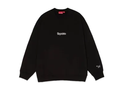 Supreme Gonz Logo Crewneck "Black"