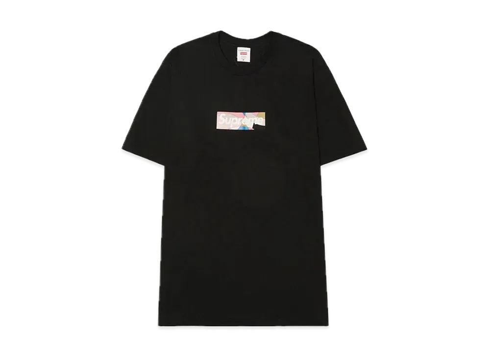 Supreme / Emilio Pucci® Box Logo Tee "Black/Pink"