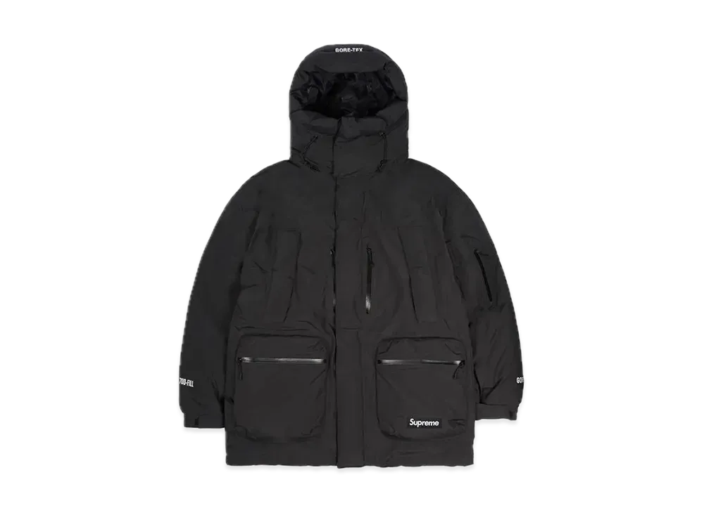 Supreme GORE TEX 700 Fill Down Parka "Black"