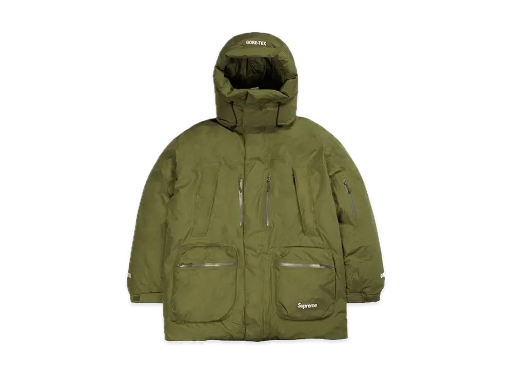 Supreme GORE TEX 700 Fill Down Parka "Olive"