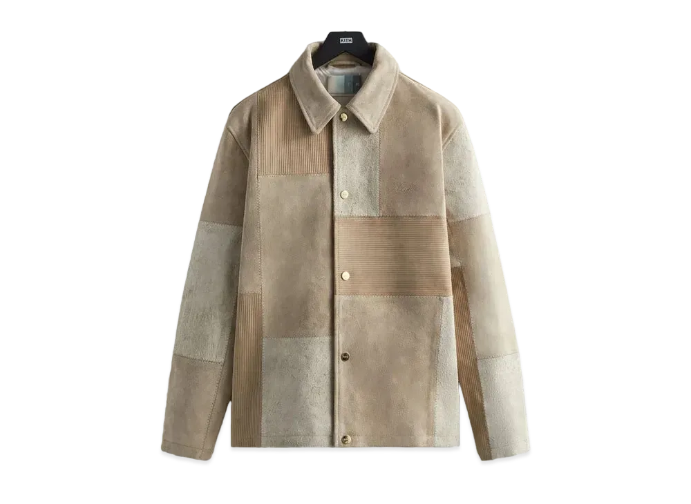 Kith Patchwork Suede Coaches Jacket "Shea"