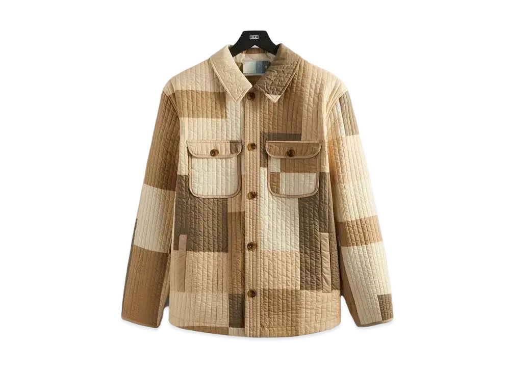 Kith Lowell Quilted Shirt Jacket "Canvas"