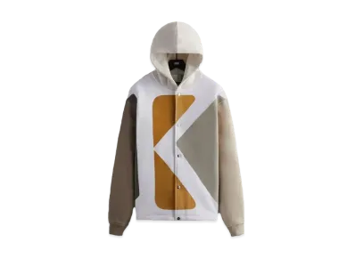Kith Initial K Hooded Coaches Jacket "Ashlar"
