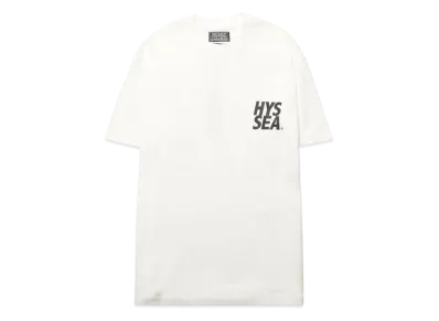 WIND AND SEA x HYSTERIC GLAMOUR Tee "White"