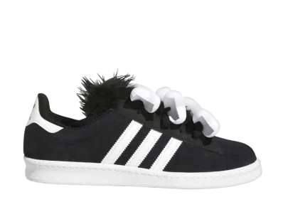 Jeremy Scott × adidas Bones Campus 80s "Core Black"