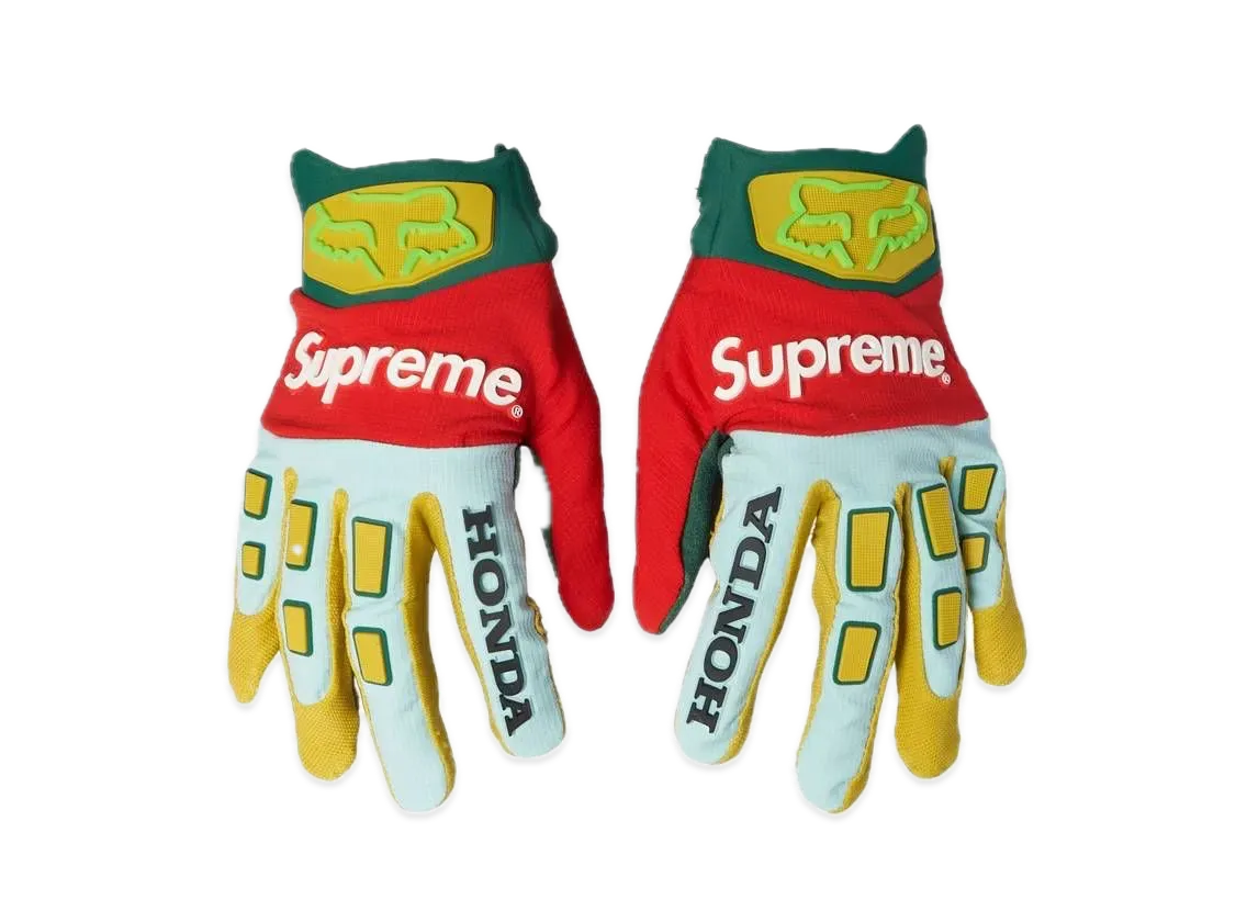 【新品】【限定】Supreme Fox Racing グローブ S HONDA Supreme Honda Fox Racing Gloves (FW19) - $88