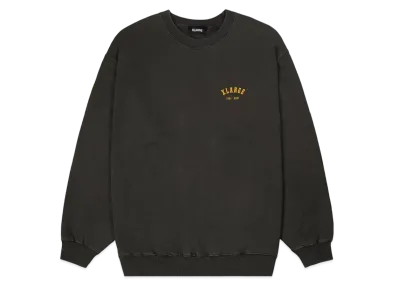 XLARGE EAGLE LOGO PIGMENT CREWNECK SWEAT "Black"