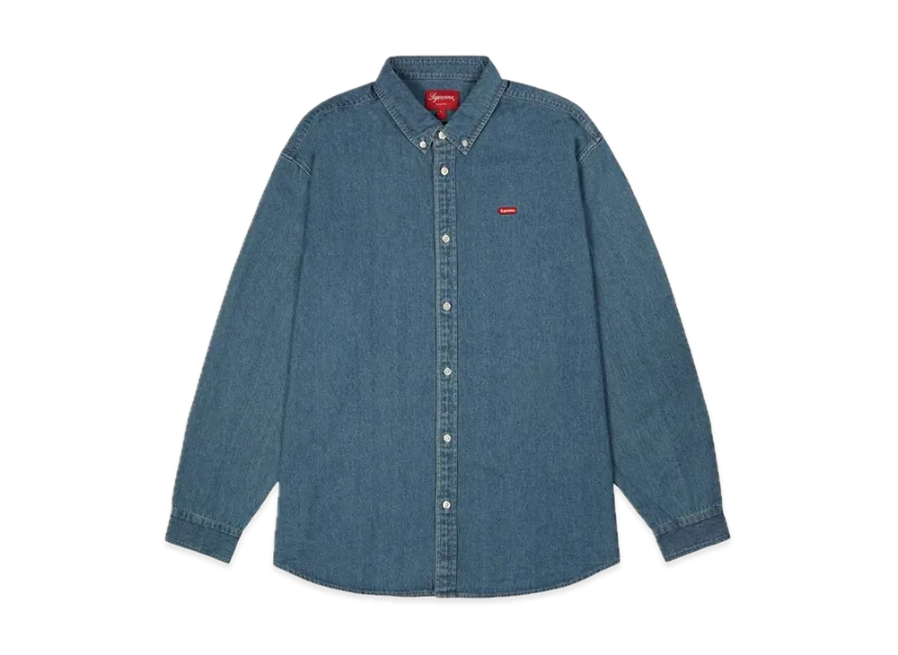 Supreme Small Box Twill Shirt "Denim"