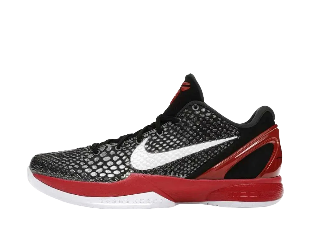 Nike Kobe 6 Bred "Black/Varsity Red"