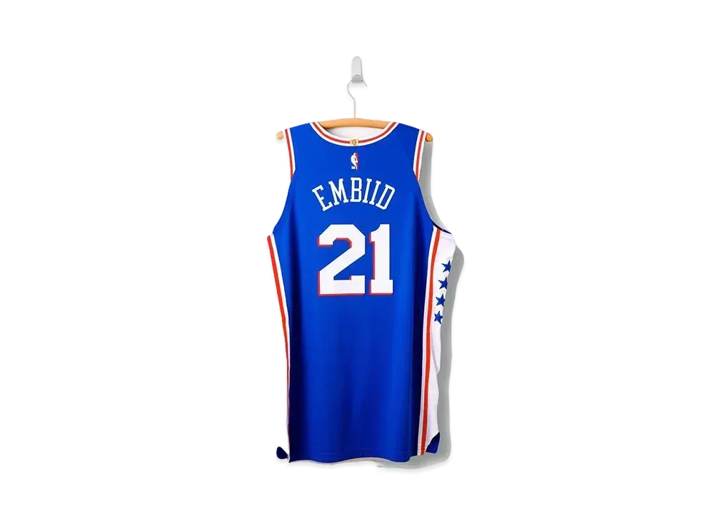 #21 Joel Embiid Philadelphia 76ers 2018-19 "Icon"