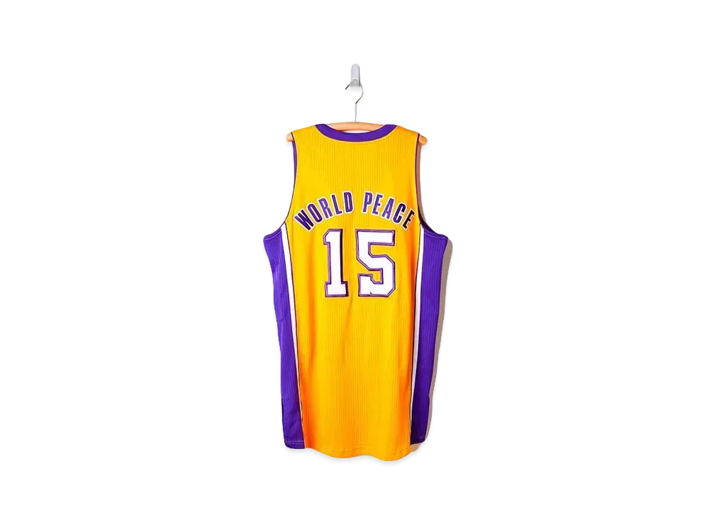 #15 Metta World Peace Los Angeles Lakers 2012-13 "Home"