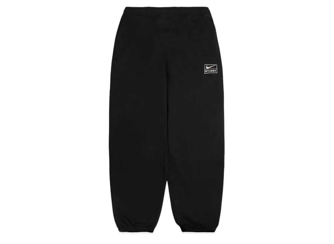 Stussy x Nike Washed Pants (US Size) "Black" DO5296-010