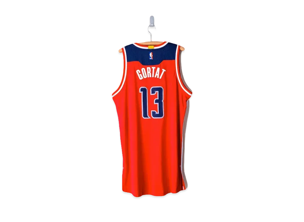 #13 Marcin Gortat Washington Wizards 2015-16 "Away"