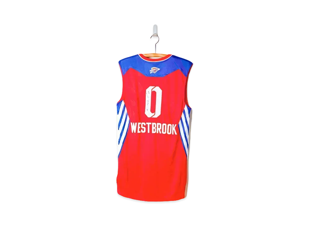 #0 Russell Westbrook Oklahoma City Thunder 2012-13 "West"
