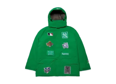 Supreme / New York Yankees GORE TEX 700-Fill Down Jacket "Green"