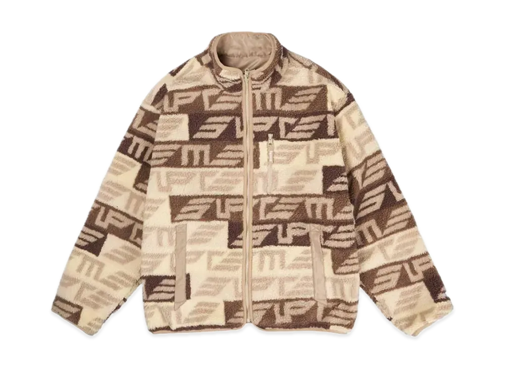 Supreme Geo Reversible WINDSTOPPER Fleece Jacket 