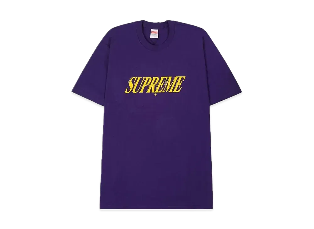 シュプリーム スラップ ショット Tシャツ "パープル"