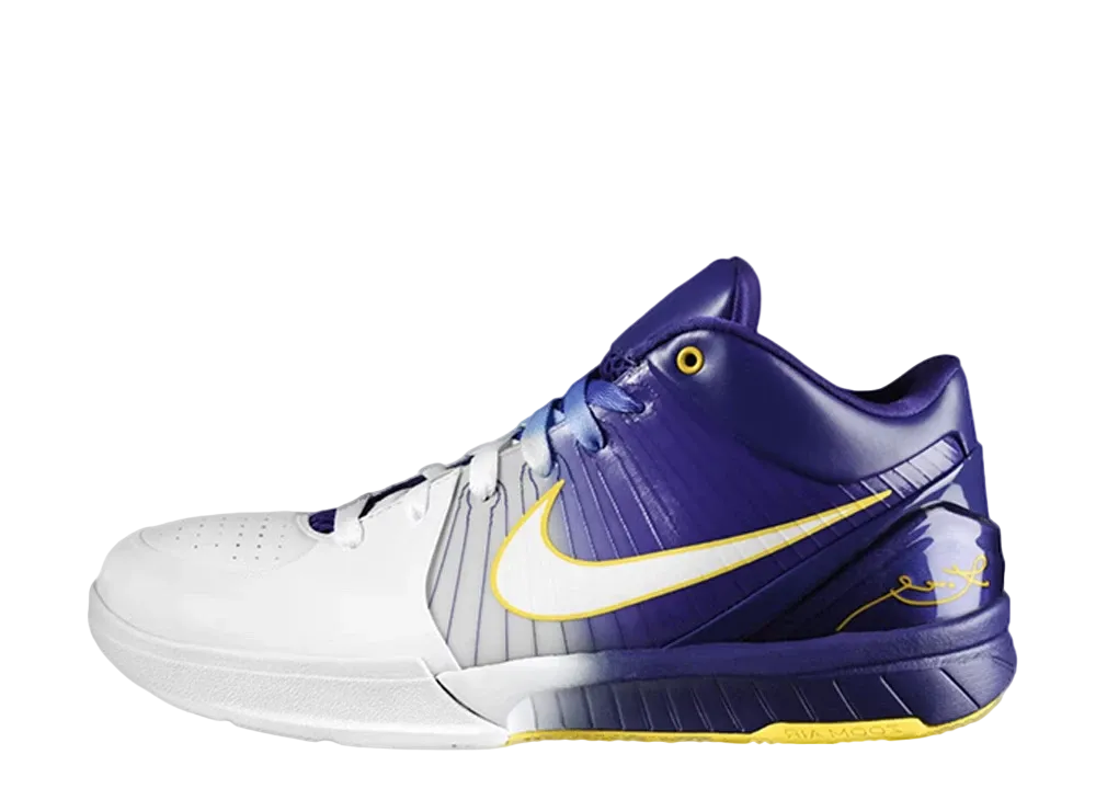 Nike Kobe 4 Gradient Home "White/Midwest Gold"