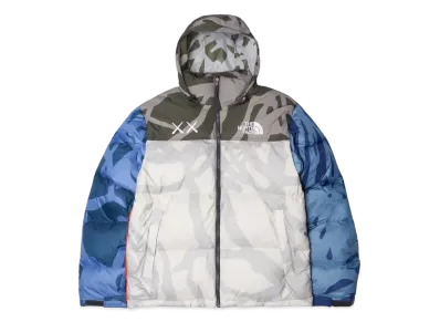 The North Face Kaws Nuptse Jacket "Grey Blue"