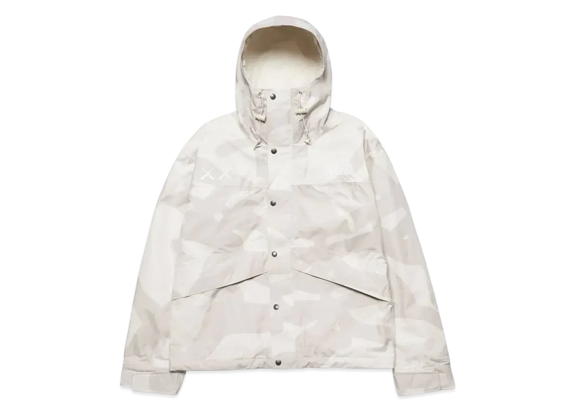 The North Face Kaws Retro 1986 Mountain Jacket "Moonlight Ivory"