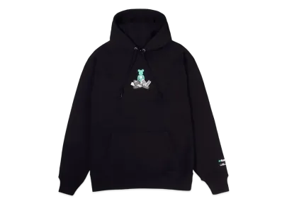 WIND AND SEA x BEAR BRICK x atmos Bear Hoodie "Black"