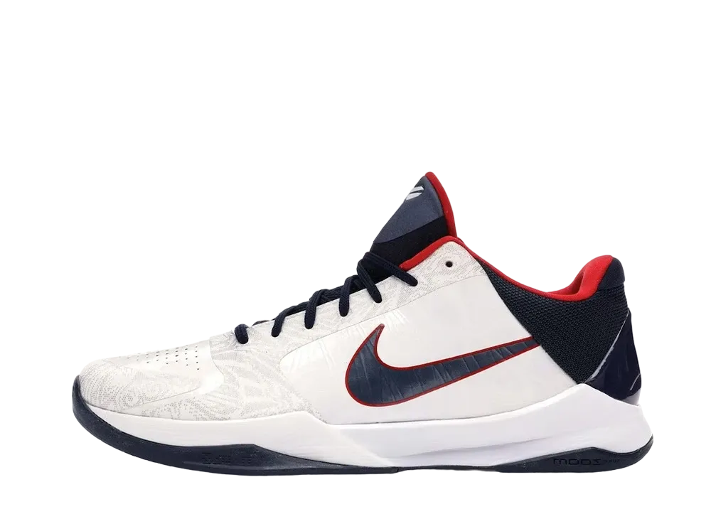 ナイキ コービー 5 ユナイテッド ウィ ライズ "ホワイト/オブシディアン"