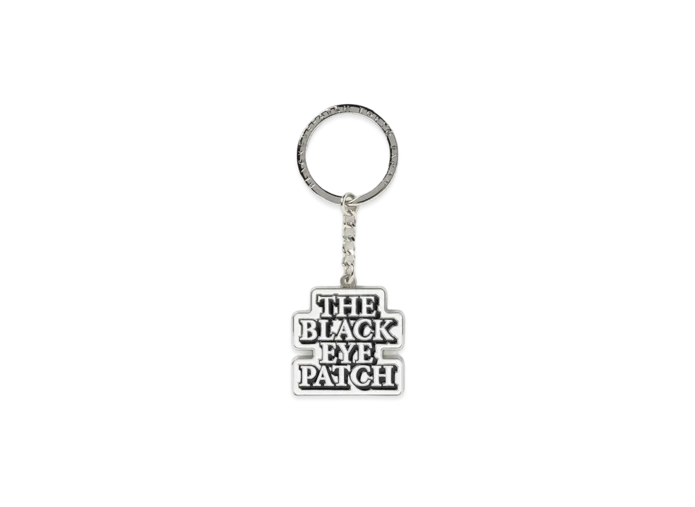 Black Eye Patch OG Label Keychain "Multi"