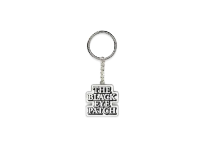 Black Eye Patch OG Label Keychain "Multi"