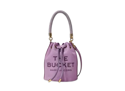 Marc Jacobs The Leather Bucket Bag "Regal Orchid"