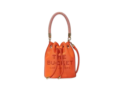 Marc Jacobs The Leather Bucket Bag "Dragon Fire"