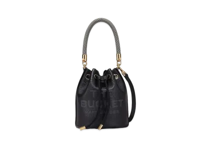 Marc Jacobs The Leather Bucket Bag "Black"