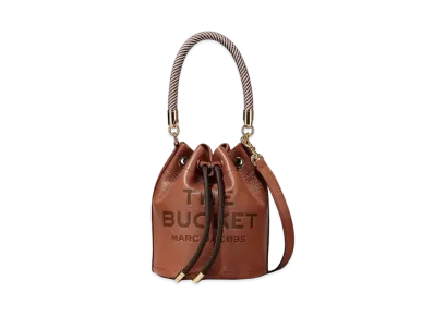 Marc Jacobs The Leather Bucket Bag "Argan Oil"