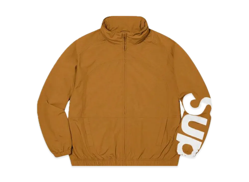 Supreme Spellout Track Jacket "Dark Gold"