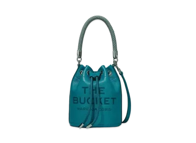 Marc Jacobs The Leather Bucket Bag "Harbor Blue"