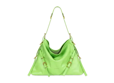 GIVENCHY Medium Voyou Bag In Leather "Mint Green"