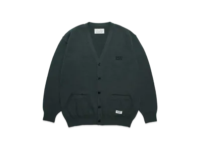 WACKO MARIA Classic Knit Cardigan "Green"