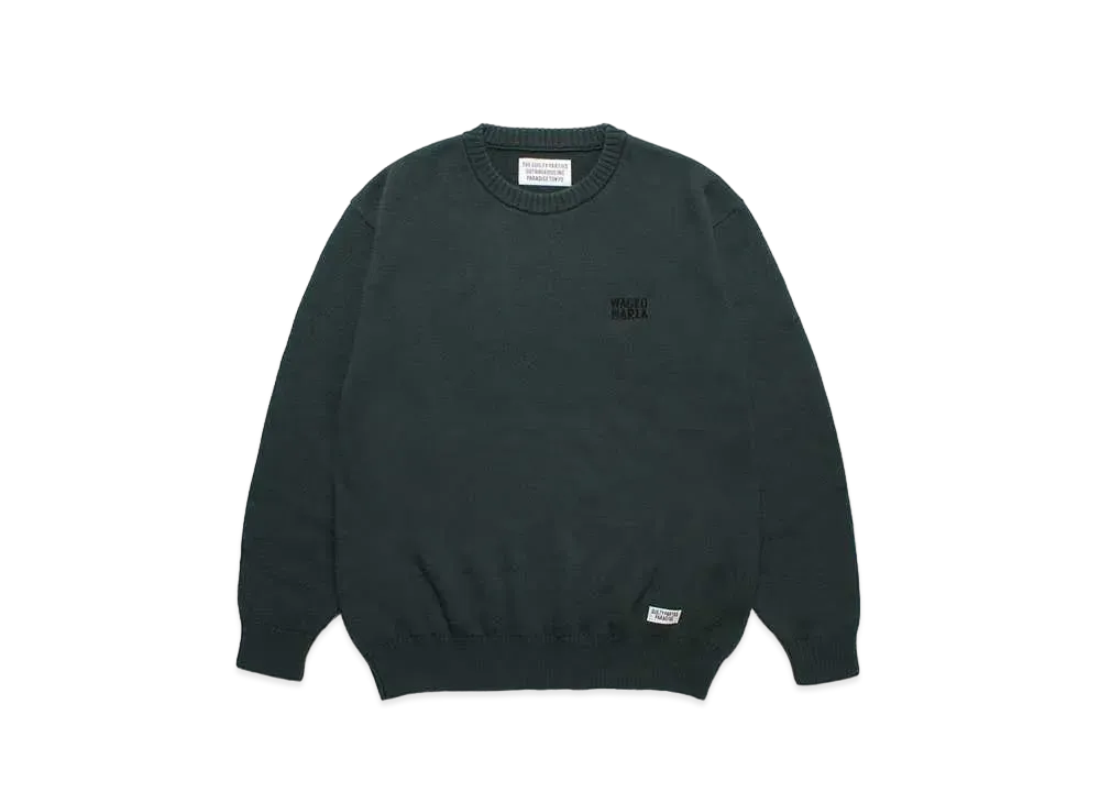 WACKO MARIA Classic Knit Sweater "Green"