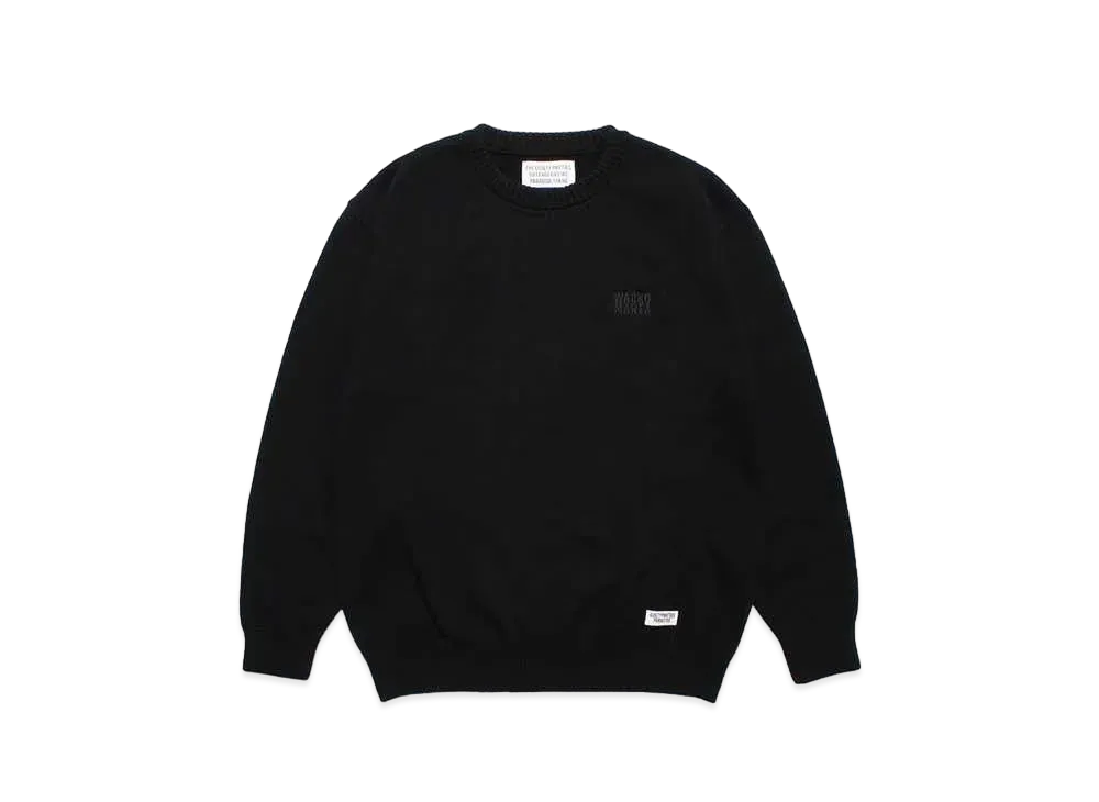 WACKO MARIA Classic Knit Sweater "Black"