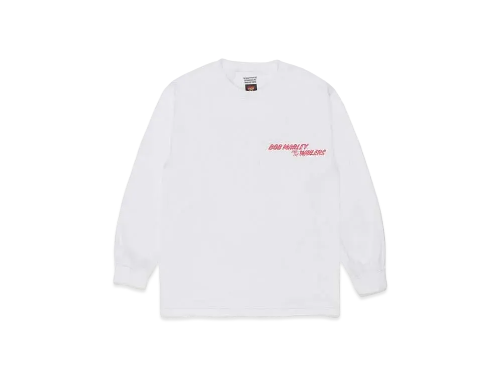 WACKO MARIA Bob Marley / Long Sleeve T-Shirt "White"