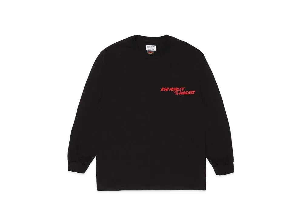 WACKO MARIA Bob Marley / Long Sleeve T-Shirt "Black"