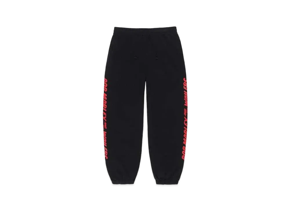 WACKO MARIA Bob Marley / Middle Weight Sweat Pants "Black"