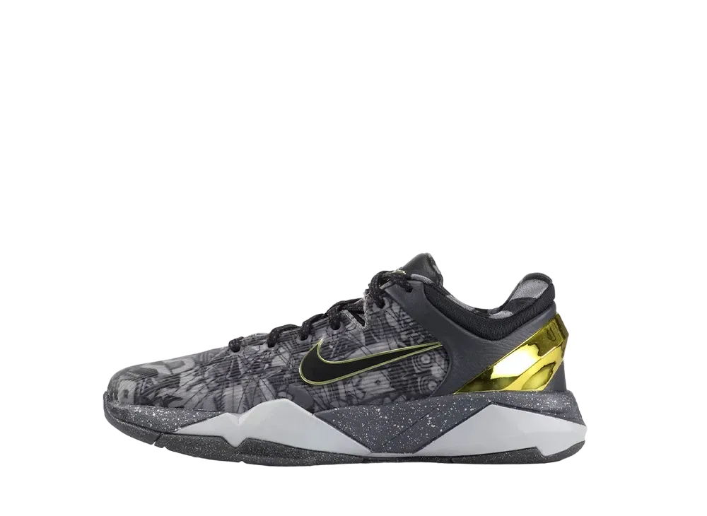Nike GS Kobe 7 Prelude "Cool Grey/Metallic Gold"