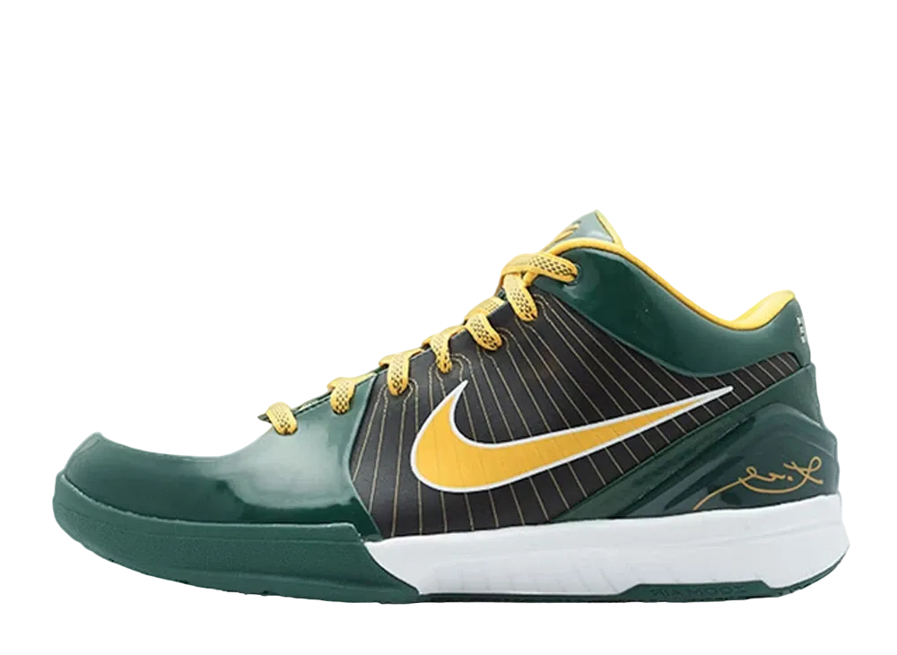 Nike Kobe 4 Rice High School Home PE "Deep Forest"