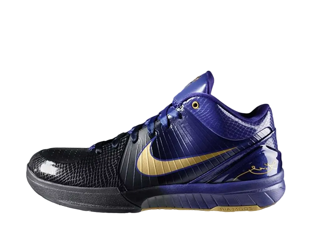 Nike Kobe 4 Gradient Away "Concord/Midwest Gold"