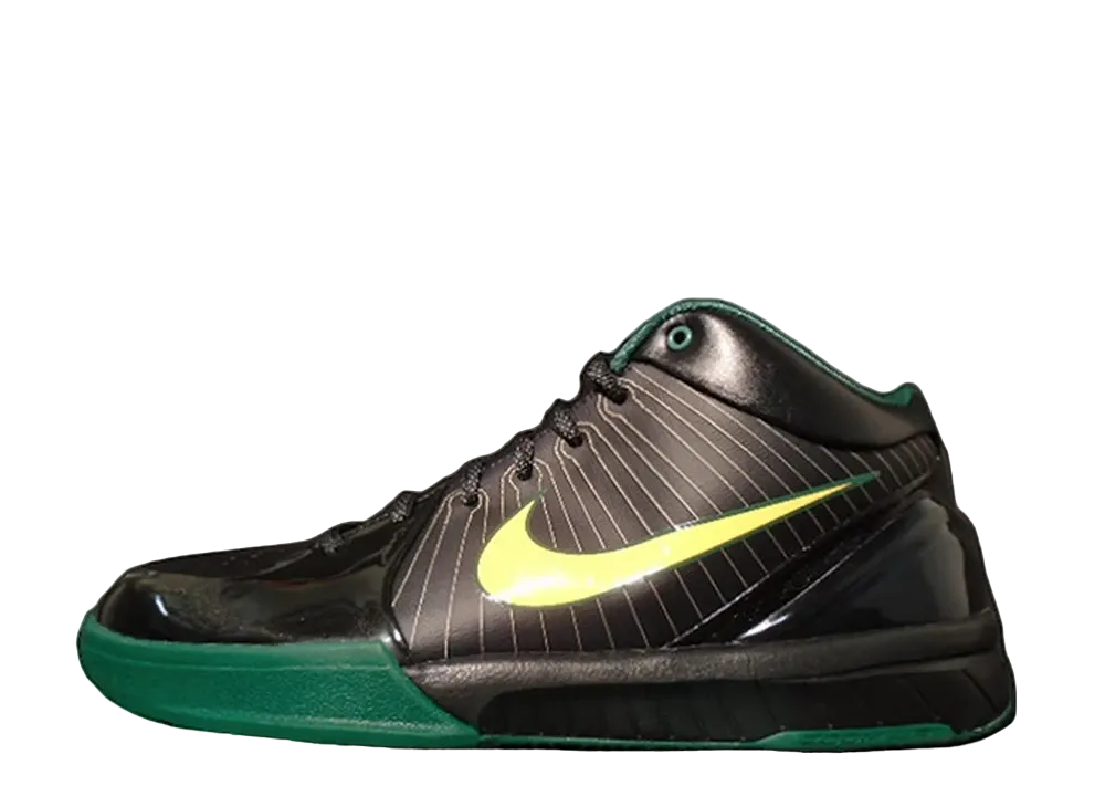 Nike Kobe 4 Rice High School Away PE "Black/Varsity Maize"