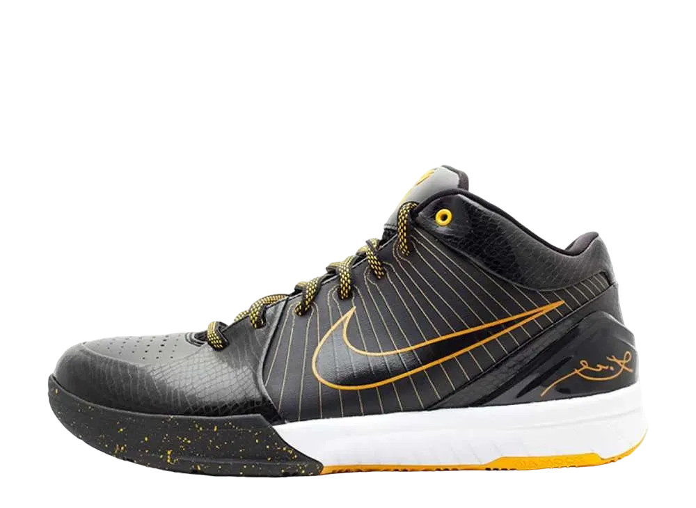 Nike Kobe 4 Splatter ''Black/Del Sol"