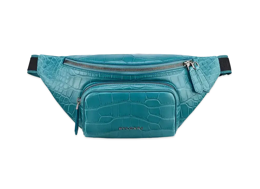 BVLGARI Bvlgari Man Belt Bag Japan Exclusive "Cerulean Topaz Light Blue"