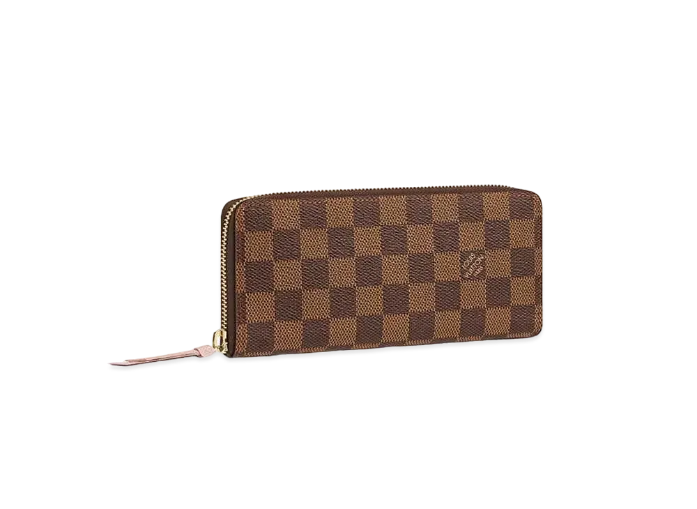 Louis Vuitton Clemence Wallet Damier Ebene "Rose Ballerine"