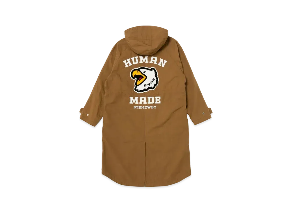 ヒューマン メイド ミリタリー フーデッド コート "ベージュ"