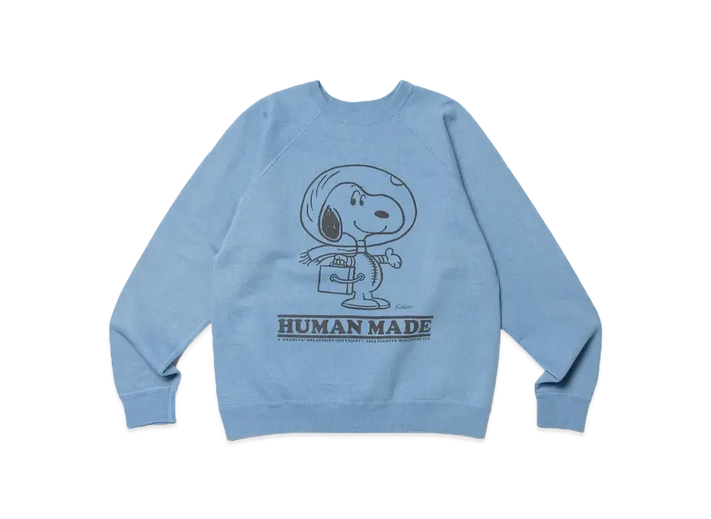 HUMAN MADE Peanuts Sweatshirt #1 "Blue"